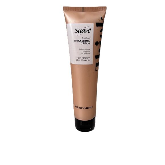 Suave Thick Look Thickening Cream For Simply Styled Hair Lightweight 5 oz NEW - Picture 1 of 5